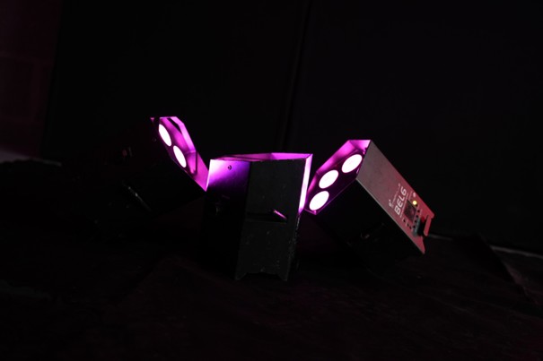Par LED sur batterie